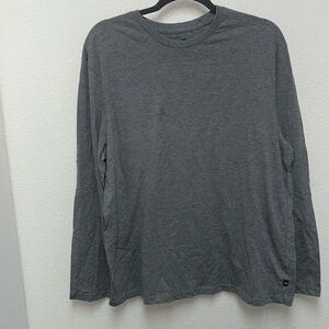 Virgin Atlantic Gray Loungewear Men’s Long Sleeve Comfy Top Medium Large Shirt
